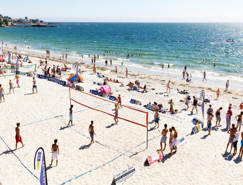 Camping Les Sables Blancs 콩카르노 외부 사진
