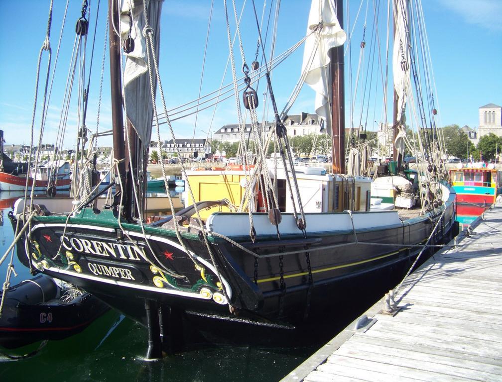 Camping Les Sables Blancs 콩카르노 외부 사진